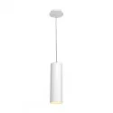 Lámpara Smile Tubular Aluminio Blanco para Techo E27 60W