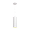 Lámpara Smile Tubular Aluminio Blanco para Techo E27 60W