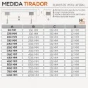 Tirador 2335 Acero Inoxidable Cocina