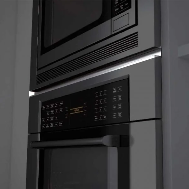 Perfil Acero Integración Horno y Microondas