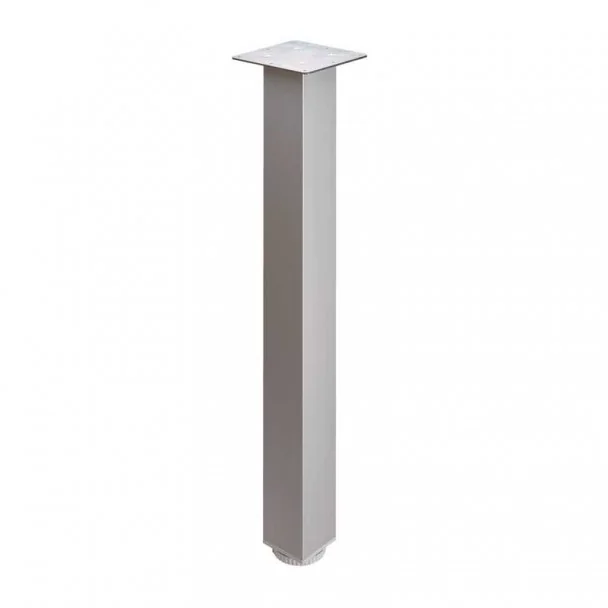 Pata Aluminio Cuadrada para Península de Cocina