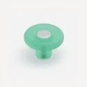 Pomo 3525 Cromo Mate con Resina Colores