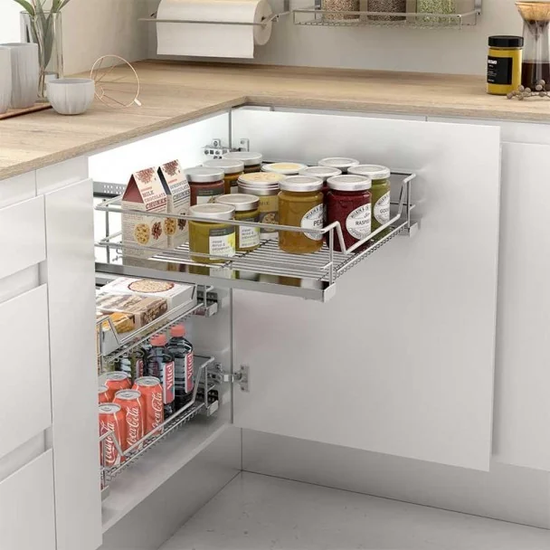 Cesto Multiuso Extraible Cocina Línea Plus