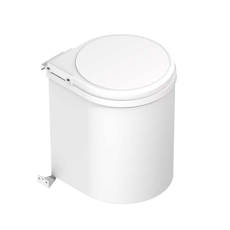 ⇒ Cubo de reciclaje goro 3 compartimentos blanco ▷ Precio
