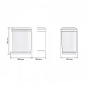 Cubo Basura Ecológico Rectangular 16 L