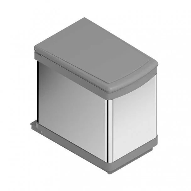 Cubo Basura Ecológico Acero Inoxidable Rectangular 16 L