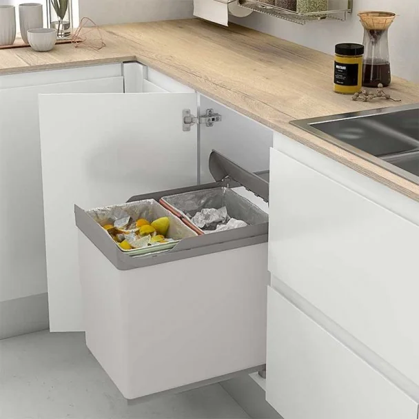 Cubos Basura Ecológicos 16 + 16 L