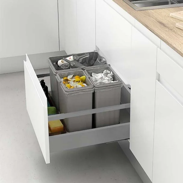 Cubos Reciclaje Basura para Cajón Mod. J
