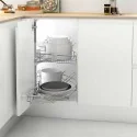 Bandeja Giratoria Semicircular 180º Mueble Rincón Línea Clásica A