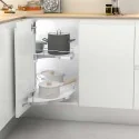 Bandeja Giratoria Semicircular 180º Mueble Rincón Línea Compact