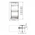Kit Bastidor Columna Rotatorio Línea Compact