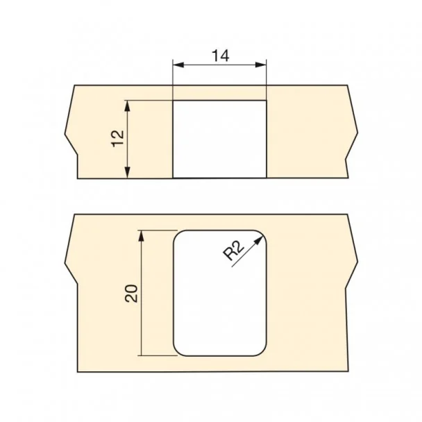 Rueda Auxiliar para Muebles D. 13 mm para Tapa Giratoria