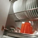 Platera de Cocina Escurreplatos en Acero Inoxidable