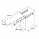 Tabla de Planchar Telescópica Iron para Mueble de Cocina