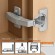 Bisagra 95&ordm; con Freno Blumotion de Blum para Mueble Falso Rinc&oacute;n Interior de Cocina
