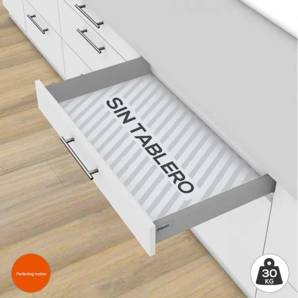 Cajón Gris 30 kg Tandembox Antaro M