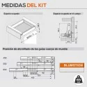 Cajón Gris 65 kg Tandembox Antaro M