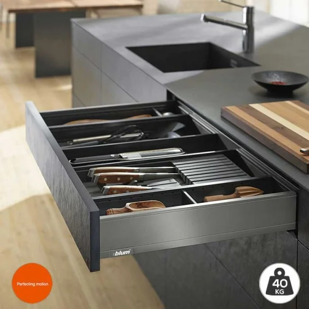 Cajón Gris 40 kg Legrabox Pure M
