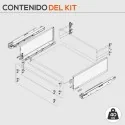 Cacerolero Gris 40 kg Legrabox Pure C