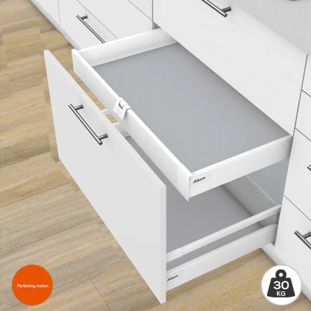 Cajón Interior Blanco 30 kg Tandembox Antaro M para cocina