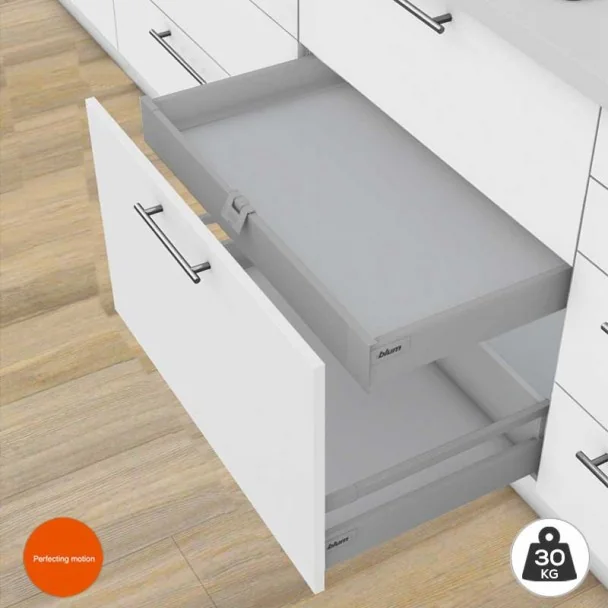 Cajón Interior Gris 30 kg Tandembox Antaro M para cocina