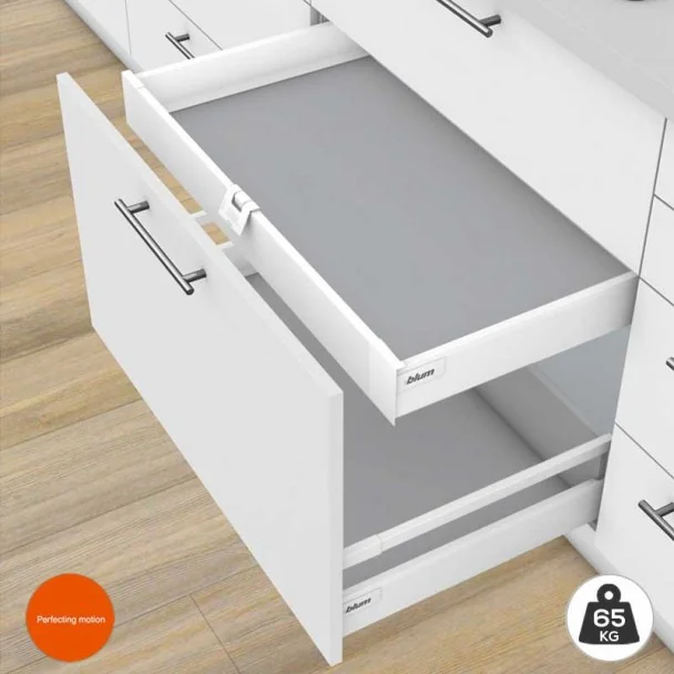 Cajón Interior Blanco 65 kg Tandembox Antaro M para cocina