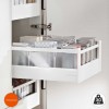 Cacerolero Interior Blanco 30 kg Tandembox Antaro D para cocina