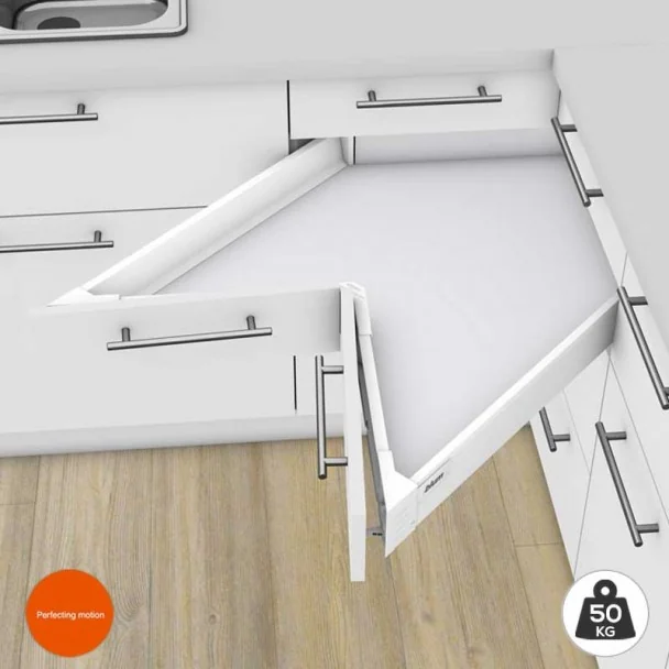 Cajón SPACE-CORNER 65 kg Tandembox Antaro M para Mueble Rincón Cocina