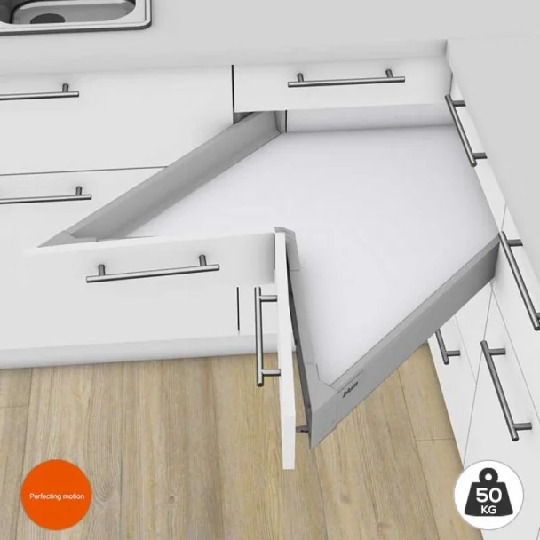 Cajón SPACE-CORNER 65 kg Tandembox Antaro M para Mueble Rincón Cocina