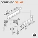 Cajón SPACE-CORNER 65 kg Tandembox Antaro M para Mueble Rincón Cocina