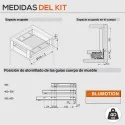 Cacerolero Interior Gris 40 kg Legrabox Free C