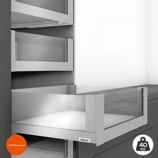 Cacerolero Interior Gris 40 kg Frente Cristal Legrabox Free C