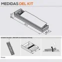 Cortador Papel Aluminio Cocina Orga-Line Blum