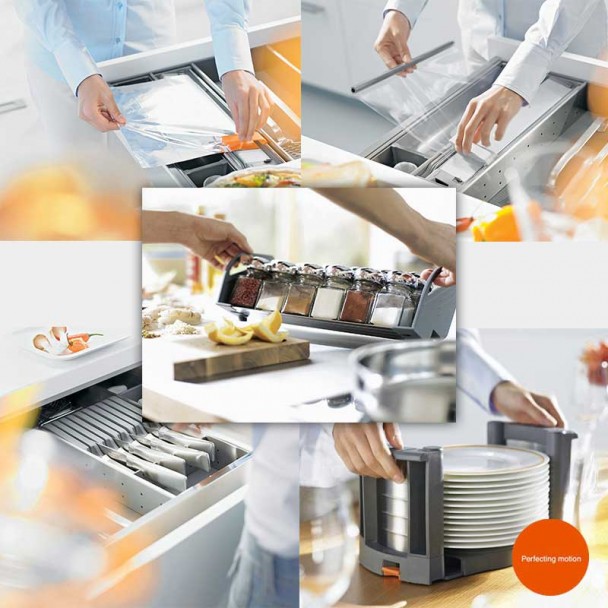 Juego Accesorios Cocina Orga-Line Blum