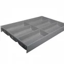 Cubertero AMBIA-LINE de acero para Cajón de Cocina LEGRABOX