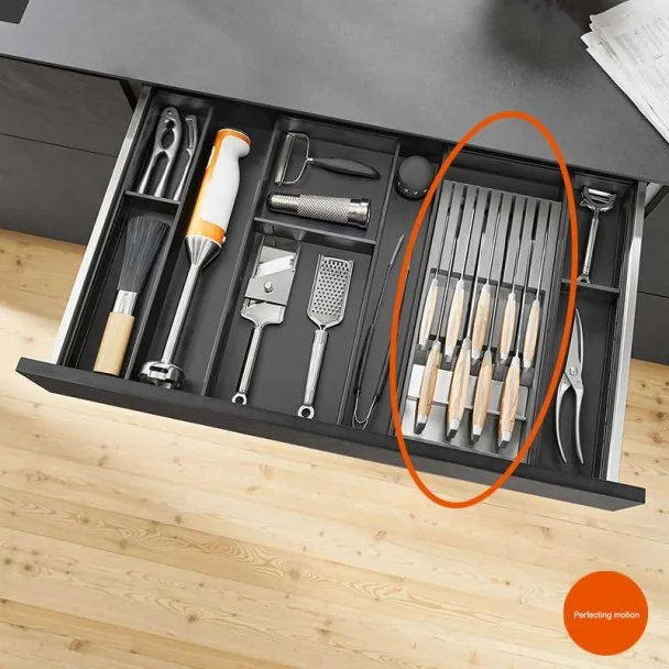 Portacuchillos AMBIA-LINE para Cajón de Cocina LEGRABOX