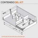 Kit Organizador C ORGA-LINE para Caceroleros de Cocina