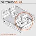 Bandeja Botellas ORGA-LINE para Caceroleros Cocina Blum Antaro