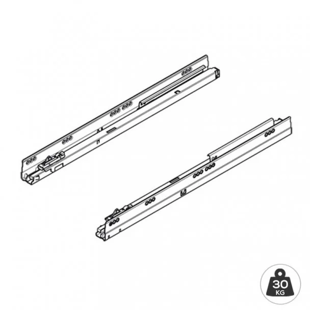 Guías 30 Kg Cajones y Caceroleros Tandembox Antaro