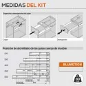 Guías 30 Kg Cajones y Caceroleros Tandembox Antaro