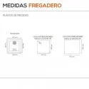 Fregadero Sintético 1 Seno Poalgi 163 GANDÍA 40