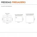 Fregadero Sintético 1 Seno Poalgi SHIRA 502