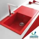 Fregadero Sintético 1 Seno con Escurridor Poalgi SHIRA 503