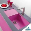 Fregadero Sintético 1 Seno con Escurridor Poalgi SHIRA 503