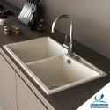 Fregadero Sintético 2 Senos Poalgi KUMA 304