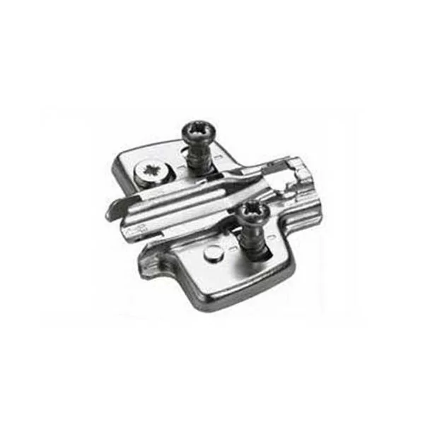 Base en Cruz con Excéntrica para Bisagra Hettich