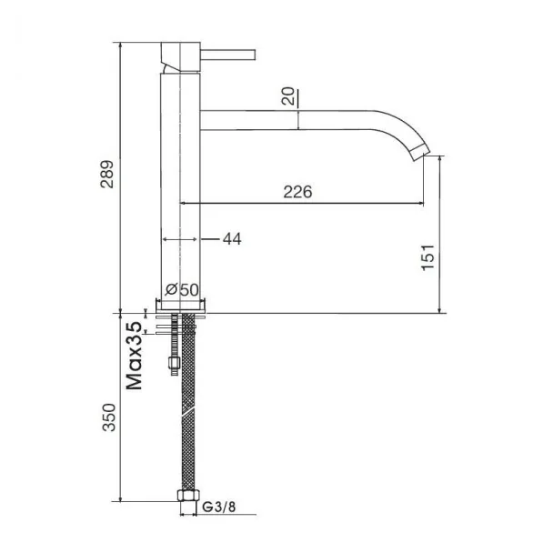 Grifo Dalia para Cocina