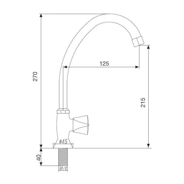 Grifo Aida para Cocina