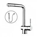 Grifo Extraible Iris Recto para Cocina