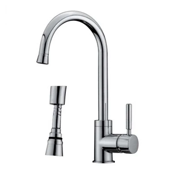 Grifo Extraible Iris Curvo para Cocina
